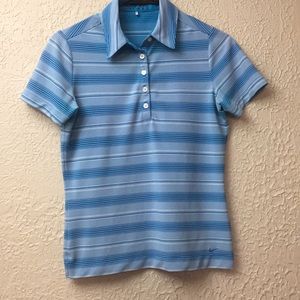 Striped Nike Golf Shirt
